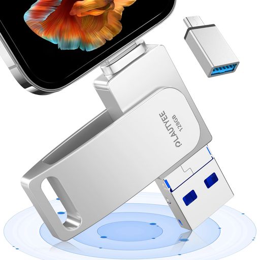 「アプリ不要初心者向け」usbメモリ128gbフラッシュメモリphoneusbメモリUSB3.0高速アンドロイド用IOS/Android/PC/MAC対応スマホ写真保..