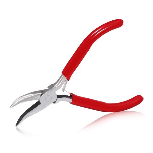 SPEEDWOX先曲ヤットコ曲爪やっとこマイクロヤットコギザ無しハンドメイドアクセサリー制作ビーズ手芸用..