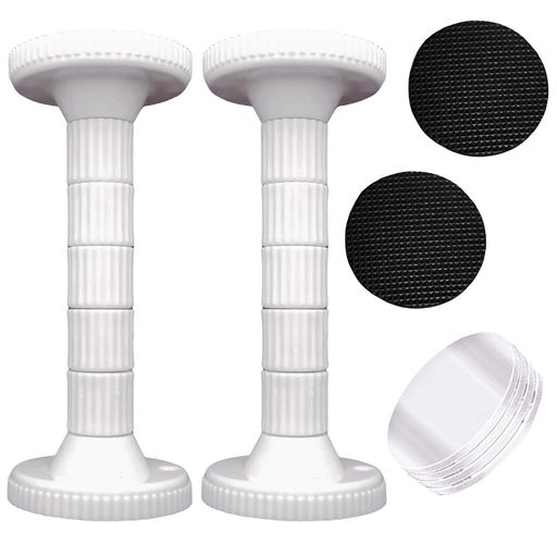 転倒防止突っ張り棒(10-15cm)家具転倒防止防滑パッドと強力な両面テープが付属した伸縮可能な固定ポー..