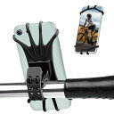 ADOFUN自転車スマホホルダーシリコンスマホ自転車ホルダー防振防滑脱落防止360度回転取り外し簡単クロスバイクロードバイクiphonegalaxys8s9HUWEIMateP20ProP10liteSony