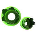 Orirya野菜カッタークッキー型抜きステンレス製お弁当型抜きかわいいDIY弁当デコレーション食材カッター野菜・フルーツ用キッチン用品持ち手付き野菜抜き型キッチンツール桜の花2点セ…