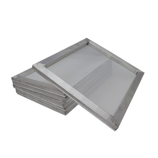 INTBUYINGシルクスクリーンフレームシルクスクリーン印刷用アルミ合金の枠紗張り済み内寸法38x43cm110メッシュ