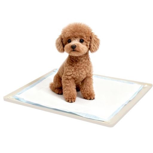 Assky シリコンマット ペット用トイレ 漏れ防止 高縁 滑り止め 厚手 室内床保護 4隅固定 犬猫兼用