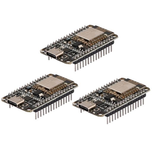 Hailege3個セットESP8266NodeMCULuaESP-12ECP2102USBCType-CインターフェースIOTモジュール