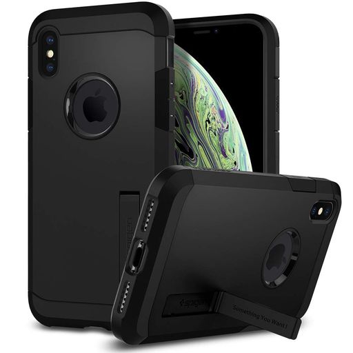 【SPIGEN】IPHONEXSケース/IPHONEXケース耐衝撃米軍MIL規格取得スタンド機能5.8イ...