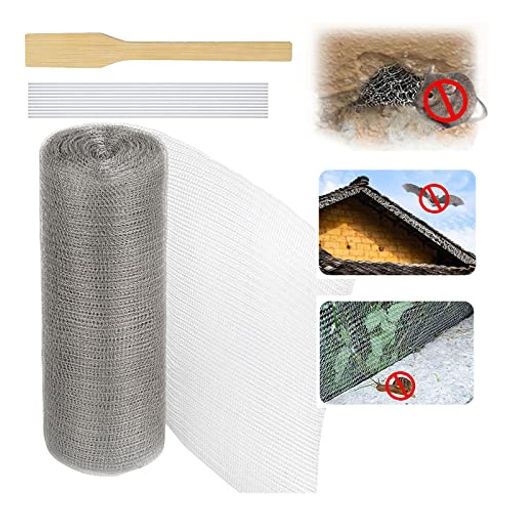 Quitokaネズミ駆除網幅12.7cm15cm20cm25cm30cm38cmステンレスソフトネットねずみ対策コウモリ撃退グッズナメクジこうもりヘビネズミ侵入防止防鼠金網通気口雨どいの隙間排水口壁の穴配管