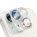 CeiBandラインストーンカメラフィルムiPhone14/iPhone14Plus対応レンズカバーカメラ保護アルミ合金縁取り+強化ガラス】キラキラレンズ保護フ...