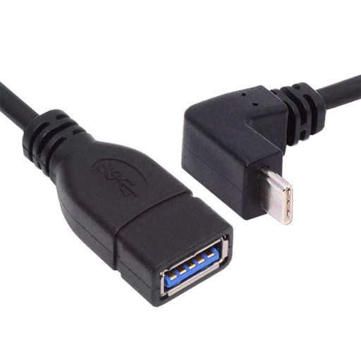 NFHKUSB-CUSB3.1Type-Cオス右向き矢印USB3.0-Aメス10GbpsOTGデータ電源ケーブルアップダウンアングル NFHKUSB-CUSB3.1Type-Cオス右向き矢印USB3.0-Aメス10GbpsOTGデータ電源ケーブルアップダウンアングル