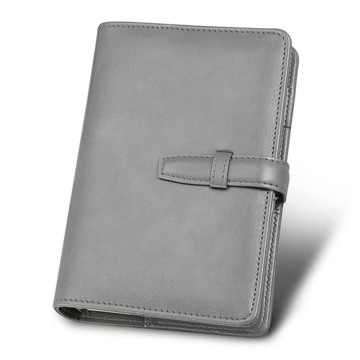 システム手帳 A6サイズ ビジネス向け メモ帳 ルーズリーフ 6穴 スオフィス用品 卒...