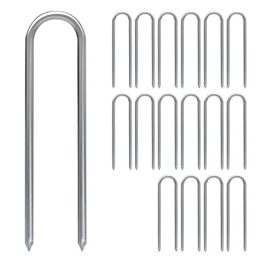 SutekusU形ペグU字内幅6cm長さ30cm直径6mmテントペグキャンプサッカーゴールトランポリンなど固定用収..