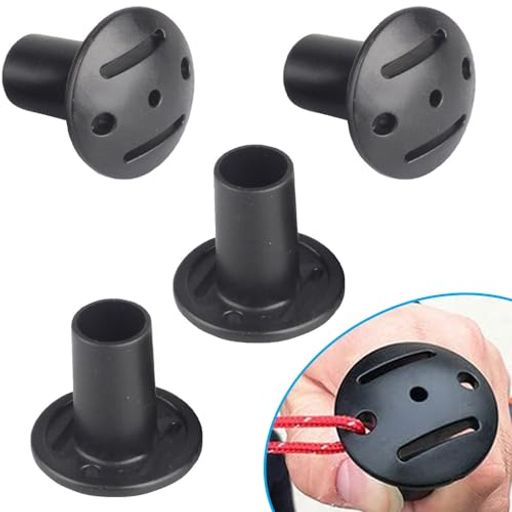 テントポールエンドキャップテントポールチップキャップ4個入りテント保護テントの寿命を延ばすパンク..