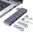 MOGOODUSBハブ3.0USBスプリッタノートパソコン用USBハブノートマルチポートアダプタUSBポートエクスパンダノートパソコン、PC、MACBOOK、MACPRO、MACMINI、IMAC、SURFACEPRO
