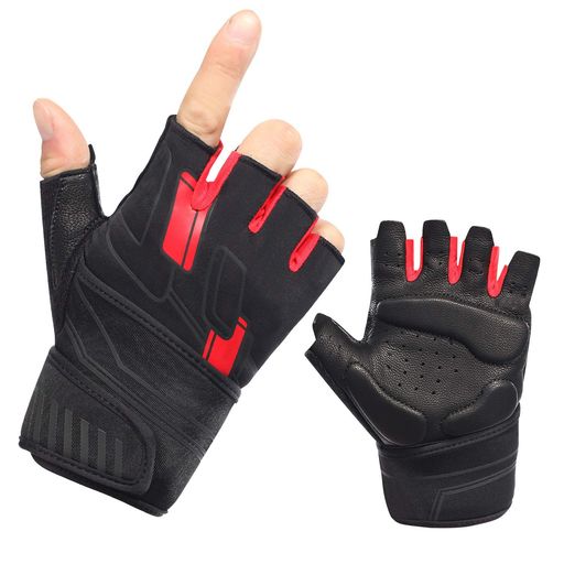 トレーニンググローブジムグローブ筋トレグローブウェイトリフティング通気性滑り止め手首固定スポーツ..