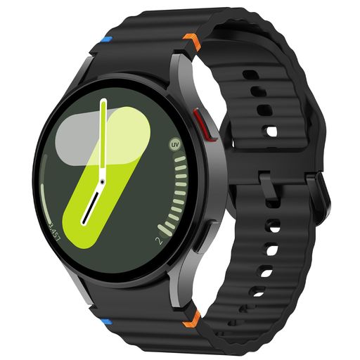 [AIMAOO]バンドGALAXYWATCH7/6/5/4/FE40MM44MM対応シリコンバンドスポーツストラップおしゃれ柔軟性防汗交換バンドGALAXYWATCH6CLASSIC43MM47MM/WATCH4
