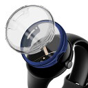 【2色セット】コンパチブルGooglePixelWatch/Pixelwatch2カバー、コンパチブルグーグルPixelウォッチスクリーンプロテクターケース、コ...