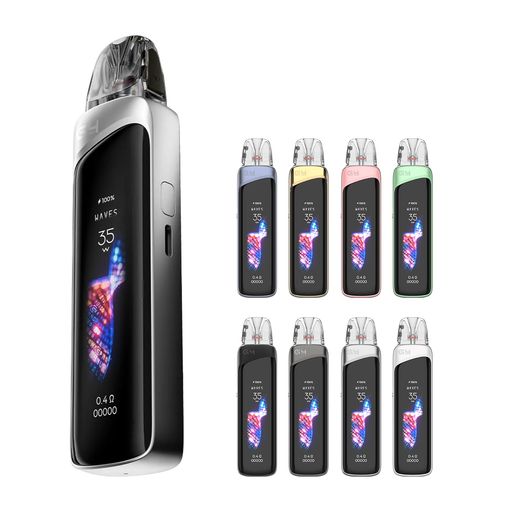 Caliburnシリーズ初のスマートタッチスクリーンを搭載したCaliburn G4 Proポッドセット今は登場!!革新的なタッチスクリーンUIは、ベイパーのニーズに応えるために開発され、直感的なデザインで真のニーズに応えます。2.51インチの大画面タッチスクリーンは高速応答性を備え、ワンタップでフルコントロール!!出力調整、出力モードの切り替え、パフカウンターリセットなどは、タッチ精度99%のタッチスクリーンで迅速に実行できます。 PRO-FOCS 4.0テクノロジーを採用し、カートリッジの寿命とフレーバーの満足度の両方で35%の向上を実現します。 U2テクノロジーにより優れた漏れ防止とリフィルのしやすさを両立し、毎日の使用がより快適に。 味を何よりも大切に。瞬時の喉越しを実現する「ストームモード」と、滑らかなフレーバー伝達を実現する「ウェーブモード」をベースに、G4 PROは、新たに柔軟な出力オプション「カスタムモード」を採用し、フレーバを次のレベルへと引き上げます。吸い始め、中間、吸い終わりの出力を調整するだけで、理想のベイプをお楽しみいただけます。