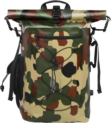 [AFISHTOUR]35Lは男性と女性のための防水バックパックです。カヤック、ラフティング、ボート、ビーチな..