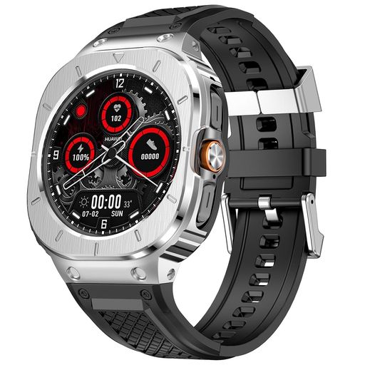 MioHHRステンレススチールケースカバー付きシリコンストラップ互換性SamsungGalaxyWatchUltra47mmバンド保護ケース男性用(銀色) MioHHRステンレススチールケースカバー付きシリコンストラップ互換性SamsungGalaxyWatchUltra47mmバンド保護ケース男性用(銀色)