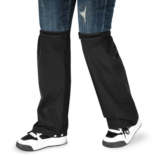 [BESPOTCL]レッグカバー自転車雨用防水足カバー雨具撥水着脱簡単フットカバー雨対策泥はね防止2箇所で調整可能面ファスナーボタン付き梅雨や園芸作業に最適通勤・通学にも便利1足組(2ブ…