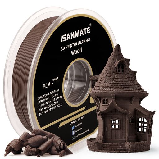 ISANMATE PLA եȡ¤3Dץ󥿡Ǻ 20% 3Dץ󥿡 ե 1.75MM ˡ...