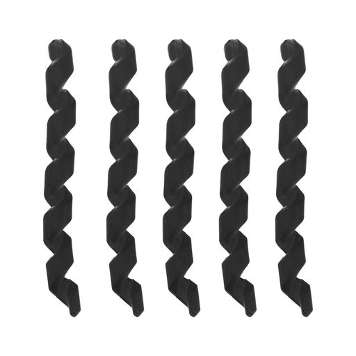 BULLSPANNケーブルプロテクター断線防止カバー5個入り自転車ケーブル保護カバーシフターブレーキケーブル保護コードプロテクター黒