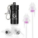 子供用耳栓 飛行機 QUIETIDE 飛行機用耳栓 子供 (6 ~12歳用)気圧調整機能付 耳せん 聴覚障害予防 イヤープラグ 飛行機 電車 勉強 集中力アップ...