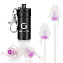 子供用耳栓 飛行機 QUIETIDE 飛行機用耳栓 子供 気圧調整機能付 耳せん 聴覚障害予防 イヤープラグ 飛行機 電車 睡眠 仕事 水洗い可能 繰り返し使用...