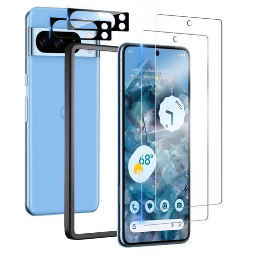 GOOGLE PIXEL 8 PRO フィルム 2枚 + カメラフィルム2枚【指紋認証対応】【ガイド枠付き】GOOGLE PIXEL 8 PRO ガラスフィルム 【旭硝子素材製】GOOGLE PIXEL 8 PRO 保護フィルム 強化ガラス 気泡防止 GOOGLE PIXEL 8 PRO フィルム 2枚 + カメラフィルム2枚【指紋認証対応】【ガイド枠付き】GOOGLE PIXEL 8 PRO ガラスフィルム 【旭硝子素材製】GOOGLE PIXEL 8 PRO 保護フィルム 強化ガラス 気泡防止