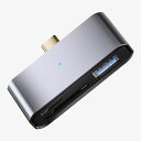 AmzhfengUSBType-Csdカードリーダー3in1USB/SD/TF変換アダプタカメラアダプタOTG機能写真/動画高速データ転送Phone15/15Pro/Pad/Mac/Androidスマートフォンタブレット