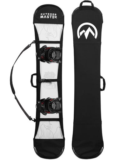 OUTDOORMASTERスノーボードバッグショルダー付きスノーボードケースソールカバースノーボード用ボード..