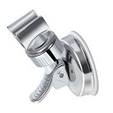 TOPOOMYシャワーフックシャワーホルダーシャワーヘッドホルダーしっかり吸着強力吸盤お風呂に取付がっちり固定角度調整可能汎用穴あけ&ネジ止め不要取り付け簡単18-25mmスライドバーに対…