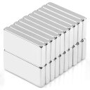 20個セットネオジム磁石磁石超強力20X10X3MM強力マグネット角型マグネット直方体マグネット超強力小型長方形磁石棒磁石冷蔵庫、オフィス、ホワイトボード、DI...