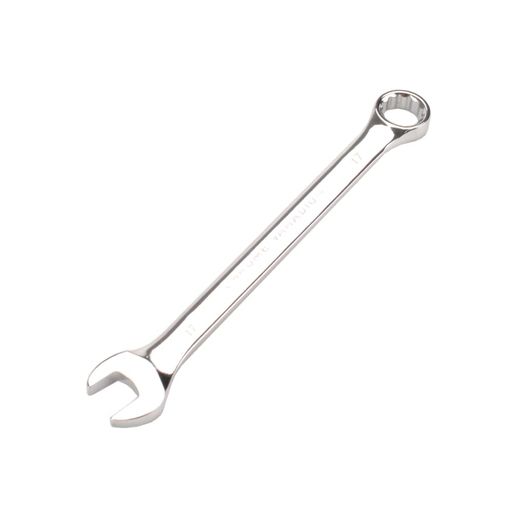 FLZOSPERコンビネーションスパナCRV製コンビネーションレンチ片口スパナ車メンテナンス鏡面仕上げ(17mm)