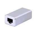 SinLoonRJ45LANカプラーアダプターサージ雷雷プロテクターギガビット1000MbsイーサネットエクステンダコネクタCat7Cat6Cat5eメスからメス(銀)|詳細画像