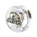 YomegaSpectrum:FireballTransaxleYoYo、中級、上級、プロレベル用、予備用ストリングス2本入り、3か月の保証付き、LEDライト内蔵(クリア)