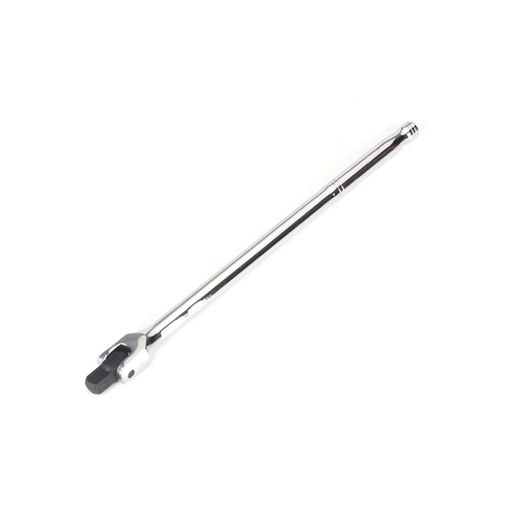 ロングスピンナーハンドルホイールレンチ差込角12.7mm1/2インチ380mm180°可動CR-V鋼製メッキ仕上げタイ..