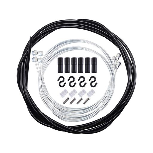 RICISUNGブレーキケーブルセット自転車ブレーキワイヤーバイク自転車ロードリアブレーキケーブル抵抗性..