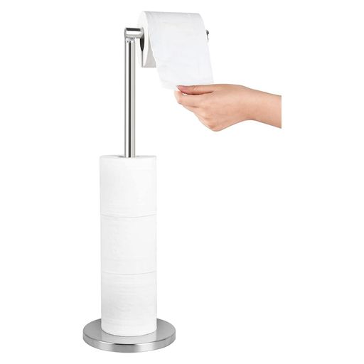 YUET自立式トイレットロールホルダー自立式折りたたみ式ペーパーホルダートイレットペーパースタンド収納ステンレススチールバスルーム防錆台座自立式ディスペンサーペーパーロール5… YUET自立式トイレットロールホルダー自立式折りたたみ式ペーパーホルダートイレットペーパースタンド収納ステンレススチールバスルーム防錆台座自立式ディスペンサーペーパーロール5…