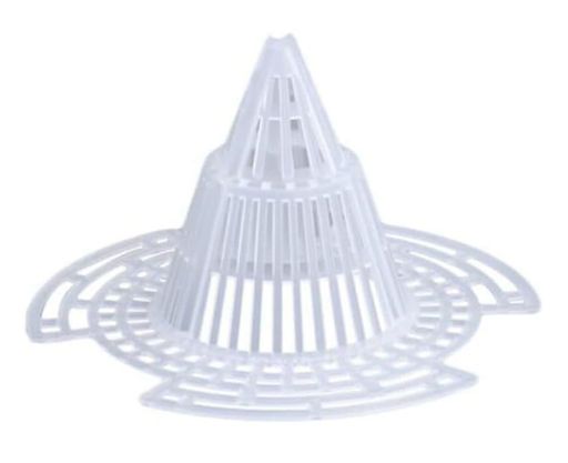 HoQuBN鉢底ネット鉢底アミ立体植木鉢通気性排水円形ガーデニング(M30個セット)