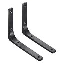 Juangfia棚受け金具L字ステンレス製ブラケット耐荷重20KG2本入