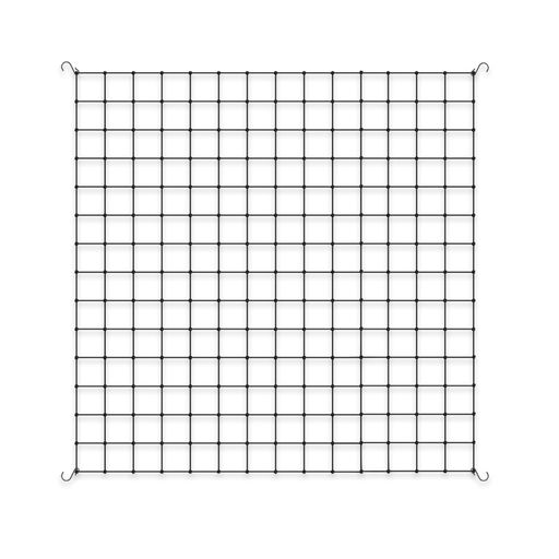 ACInfinityグロウテントトレリスネット5x5フィート丈夫で伸縮性のあるプラントネットスチールフック付..