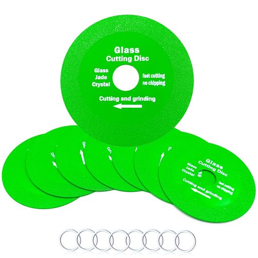 KIMLONTONダイヤモンドカッター8枚入りグラインダー用タイルカッティングディスク直径100mm厚い1mm穴直..