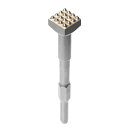 六角電動ハンマー用ビシャン石材工具面粗し石工石材コンクリート鉄槌表面加工面荒し工具表面処理石材(16歯)