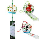 風鈴ガラス風鈴おしゃれ和風デザイン涼しい音色ウィンドチャイムWINDCHIME金魚クローバーアサガオネコ短冊付きクリスマスプレゼント贈り物(3個セット朝顔・金魚...