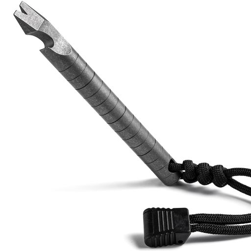 TISUR チタン マルチツール バール EDC プライバー 小型 ツール 栓抜き ドライバー...