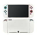 RyoYXLSwitch有機EL対応保護ケースJoy-Conカバー分離式3点セットスイッチ有機ELモデル専用カバー装着簡単TPUソフト耐衝撃switch有機EL...