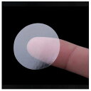 XPデザイン丸型封印シールクリア透明封かんシール業務用封印封かんシールラベル封筒手紙スリット加工(透明直径50mm160枚)