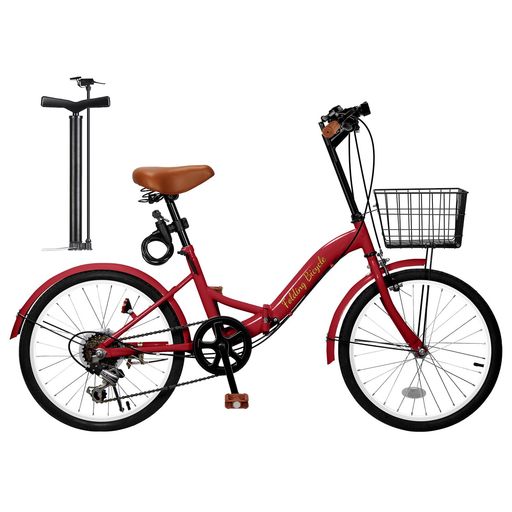 【シマノ6段変速ギア】: 折畳み自転車は安全で信頼できるシマノ社製の変速機を搭載し、ハンドルのサムシフターでスムーズに変速が行えます。さまざまな路面状況に応じて精確に変速し、ペダリング中に負担を軽減させ、強力な制動力を提供します。 【高強度の高炭素鋼】:折りたたみ自転車のフレームの素材は研究開発チームが高炭素鋼のフレームを採用しています。高炭素鋼は振動吸収性が高いので、地面からの衝撃を軽減し、走行中にしっかりとサポートし、長時間のライディングにも楽々。 【ポータブル折りたたみデザイン】:当社の20インチ折り畳み自転車は折り畳み式で素早くコンパクトに折りたたむことができます。軽自動車に入れることが可能なので、アウトドアや旅行の際にもサイクリングを楽しむことができ、多様なシーンに適しています。 【前・後輪ブレーキシステム】:弊社は安全を非常に重視し、安全で十分な制動力を発揮する前輪Vブレーキと後輪バンドブレーキを使用しています。安定している制動力と簡単な操作で安全な走行を確保します。