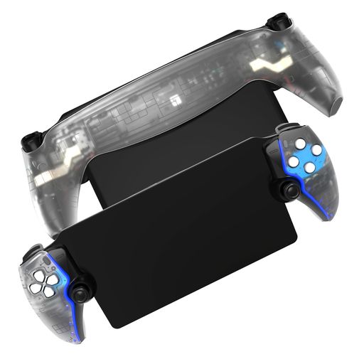 P5ポータル用交換シェルプレートDOBEWINGDELOUフロントカバー&バックプレートカスタムフルハウジングケースカバーDIYハンドヘルドコンソールフェースプレートABS透明 P5ポータル用交換シェルプレートDOBEWINGDELOUフロントカバー&バックプレートカスタムフルハウジングケースカバーDIYハンドヘルドコンソールフェースプレートABS透明
