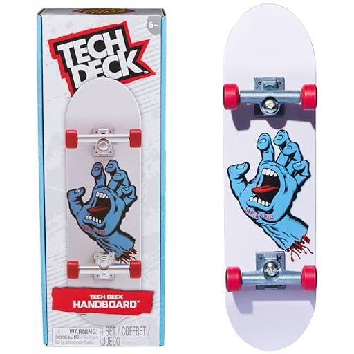 TechDeck、SantaCruzハンドボード;本物のミニスケートボード、男の子と女の子向けの子供用おもちゃ、対..